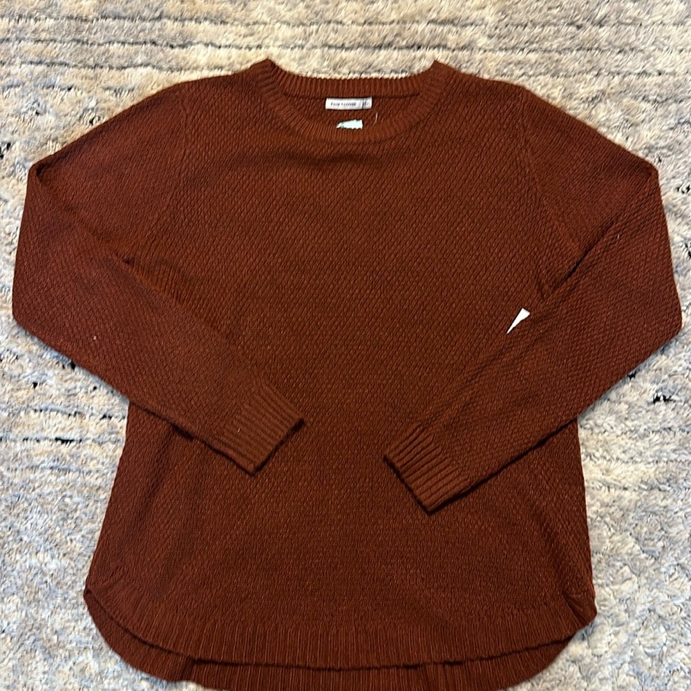 Pink clover sweater
